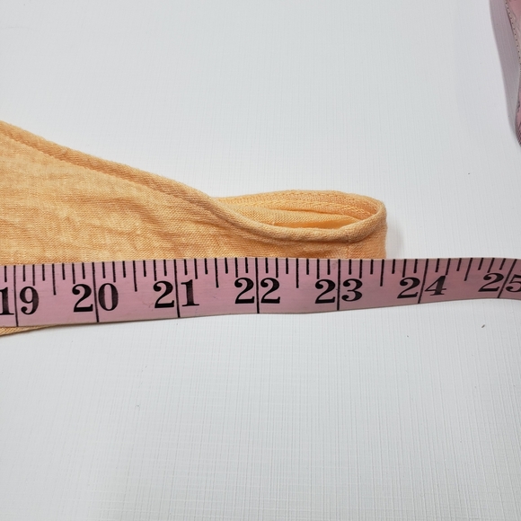 H&M Linen Pale Orange Peach Women's Sleeveless Tank Top XXL - Picture 6 of 9